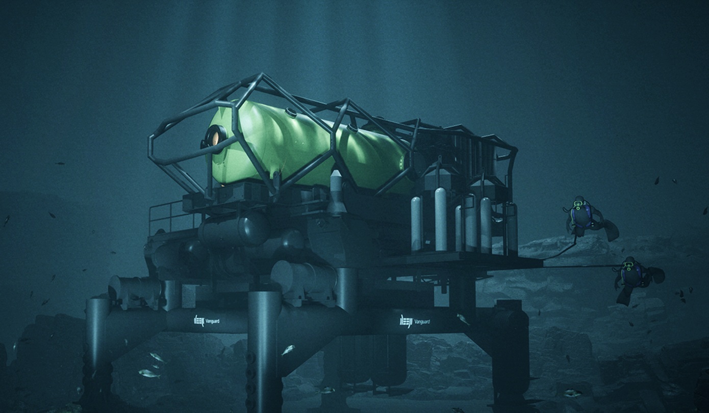 Το πρώτο υποβρύχιο «σπίτι» για ανθρώπους σε βάθος 50 μέτρων &#8211; Για πόσο μπορούν να παραμείνουν οι επισκέπτες κάτω από το νερό