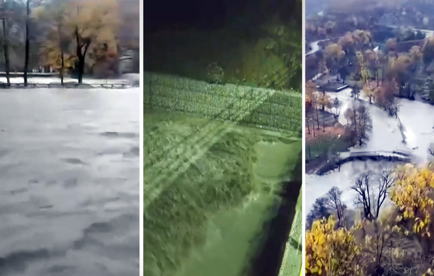 Χωρίς νερό Νεστόριο, Πτελέα και Κρανοχώρι &#8211; Καταστροφές στο χωριό Γράμμος εξαιτίας της νεροποντής