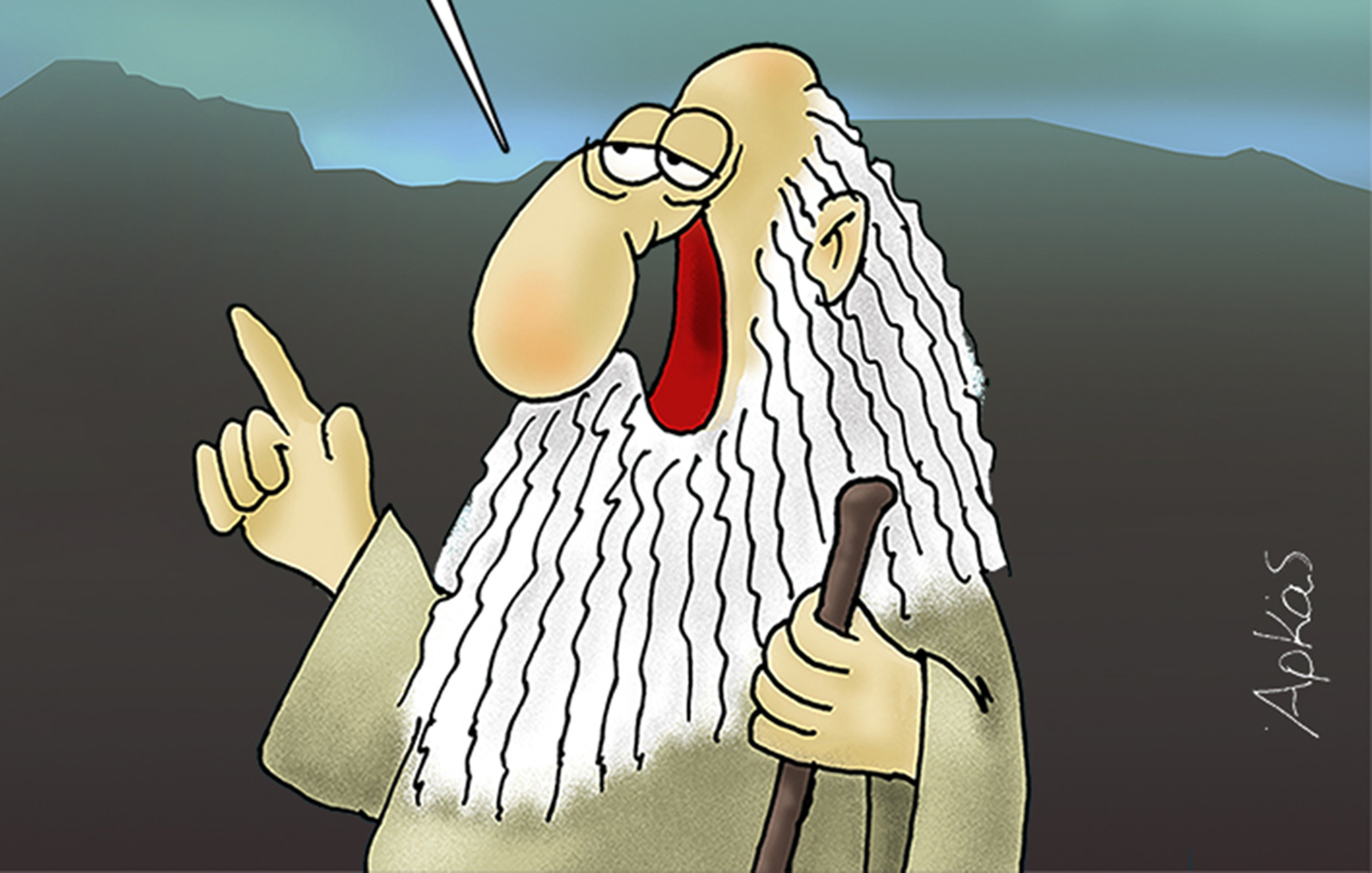 Το αιχμηρό σκίτσο του Αρκά για τους δασκάλους και την αμάθεια και οι αντιδράσεις στο Facebook