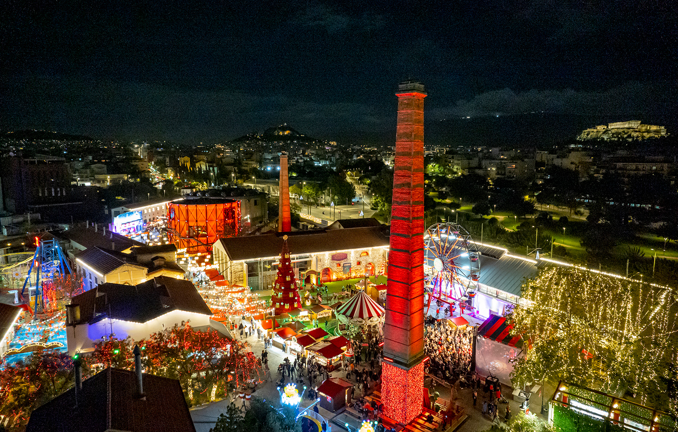 Κάθε χρόνο, η ίδια μαγική υπόσχεση: τα Χριστούγεννα ξεκινούν από το ΔΕΗ CHRISTMAS FACTORY