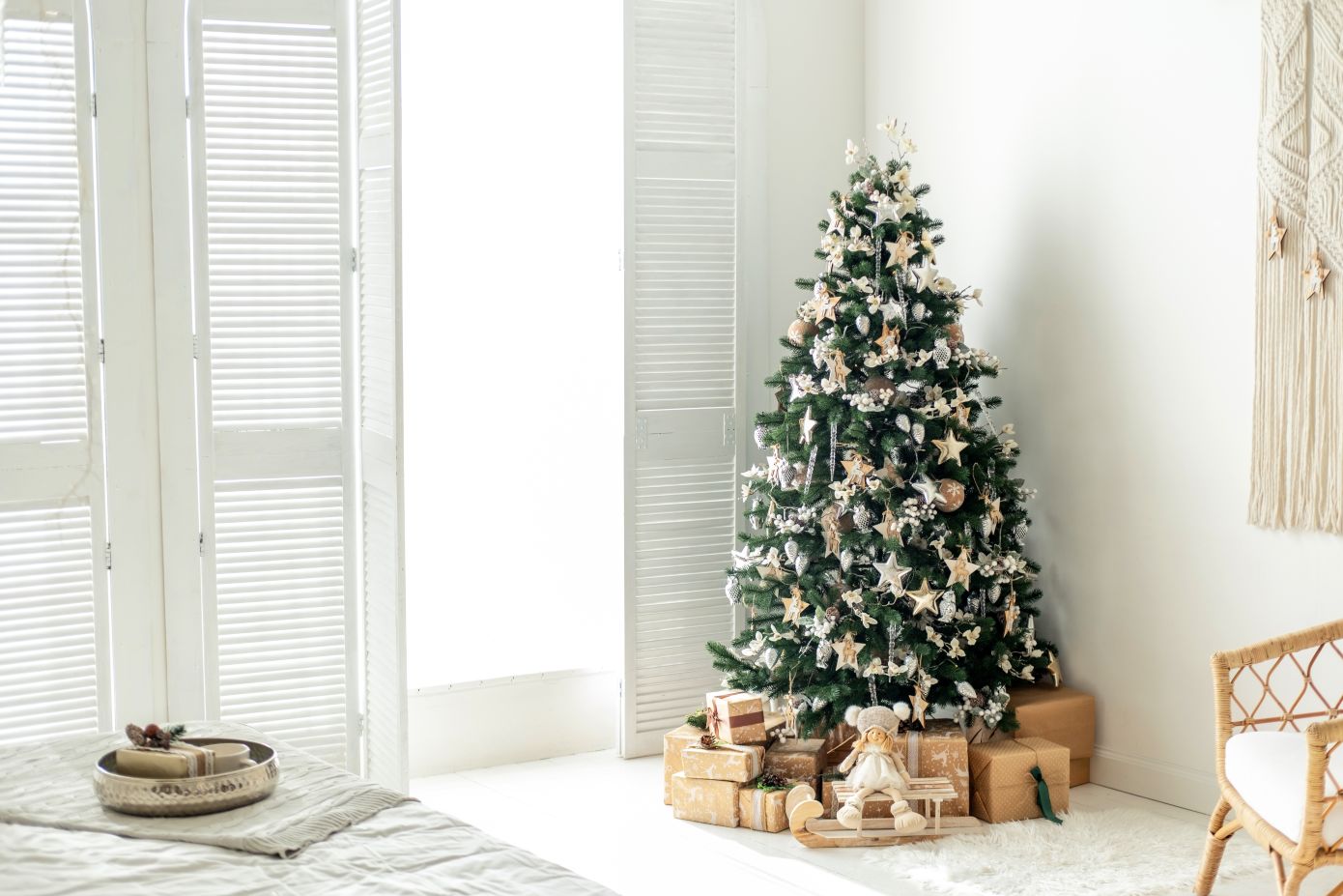 Tα τρία καλύτερα σημεία για να τοποθετήσετε το χριστουγεννιάτικο δέντρο σύμφωνα με το φενγκ σούι