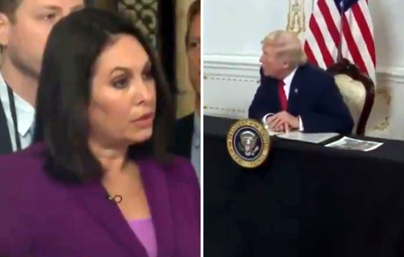 «Είσαι ηλίθια;» &#8211; Νέα λεκτική επίθεση Τραμπ σε γυναίκα δημοσιογράφο σε συζήτηση για τον δράστη της επίθεσης στην Ουάσινγκτον