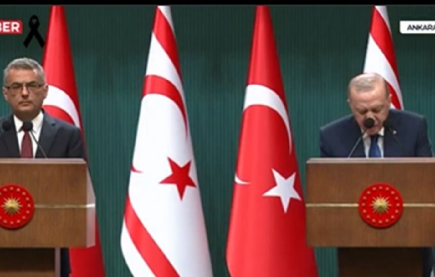 Συνάντηση Ερντογάν–Ερχιουρμάν: Ο Τούρκος πρόεδρος επανέλαβε τη θέση του για «λύση δύο κρατών»