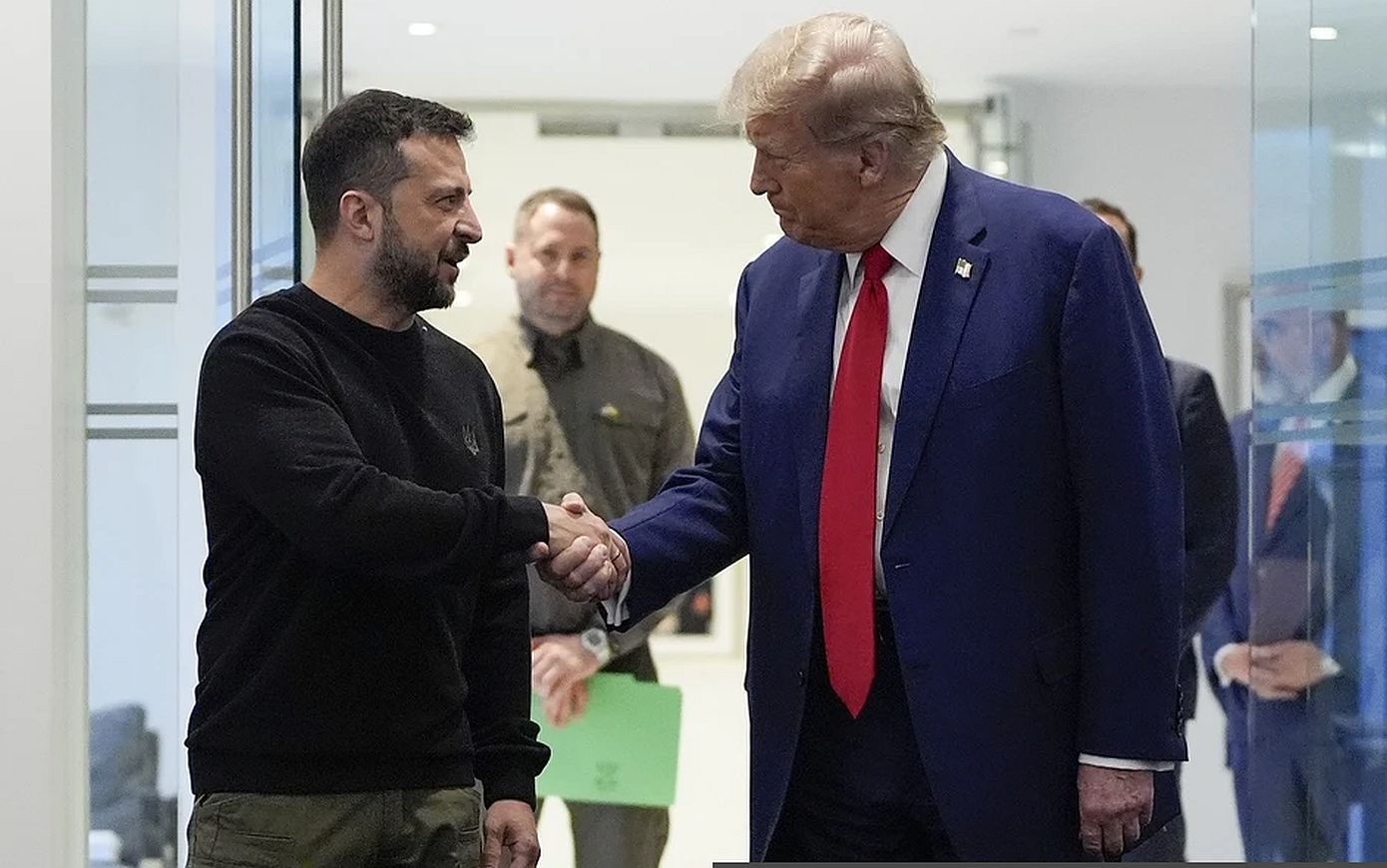 Προσωπικά ευγνώμων προς τον Τραμπ δήλωσε Βολοντίμιρ Ζελένσκι