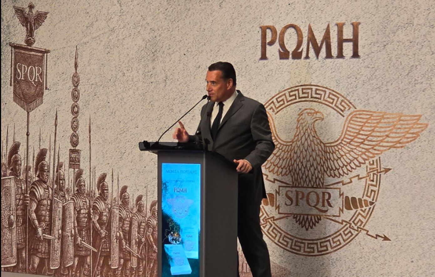 Άδωνις Γεωργιάδης: Υψηλόβαθμοι πολιτικοί και πλήθος κόσμου στην παρουσίαση του νέου του βιβλίου «Ρώμη»