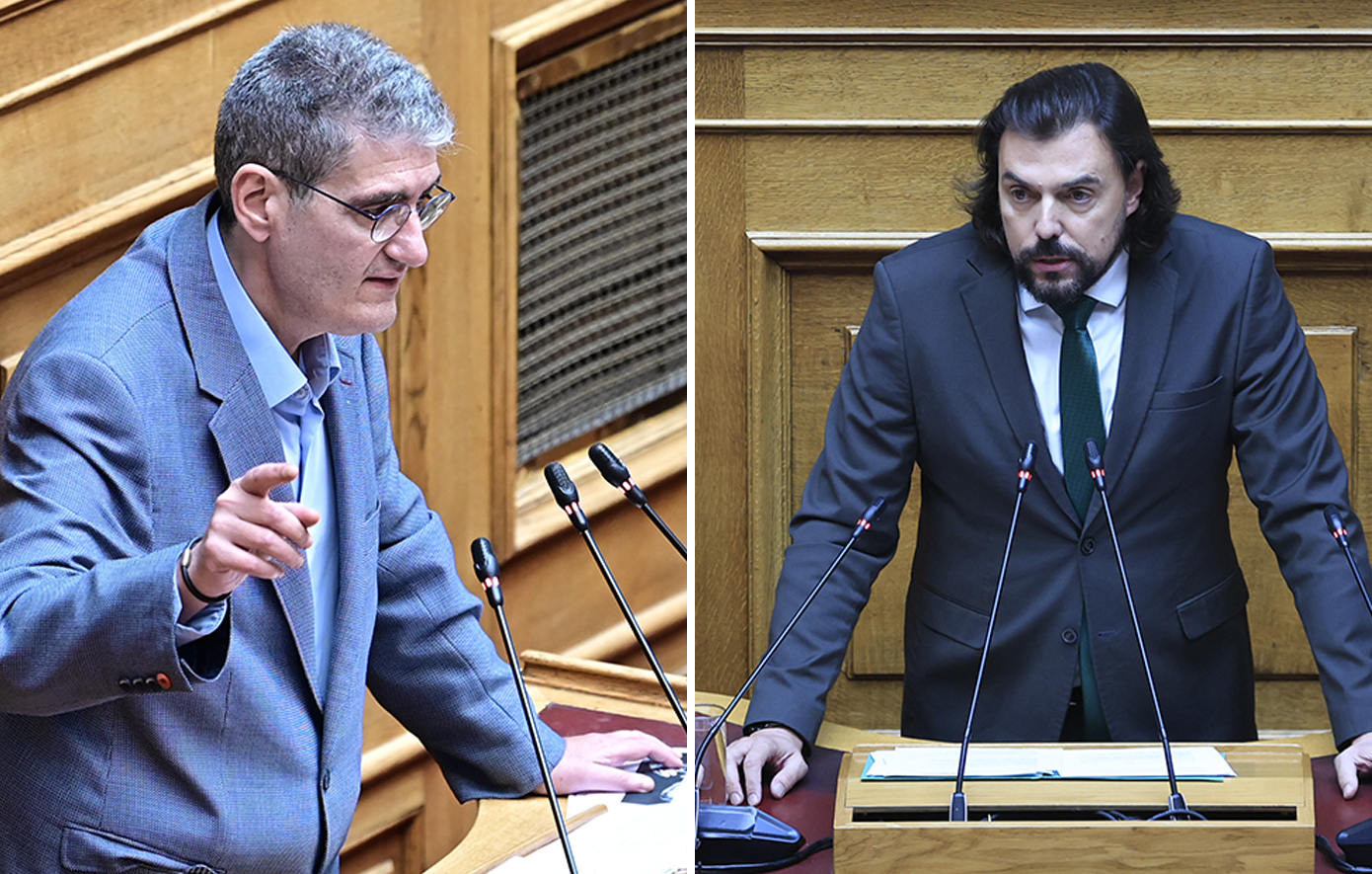 Έντονος καβγάς Χρήστου Γιαννούλη-Πέτρου Παππά &#8211; «Είστε σαλτιμπάγκος που πάει από το ένα κόμμα στο άλλο» &#8211; «Παρακαλάτε τον Τσίπρα στα 4»