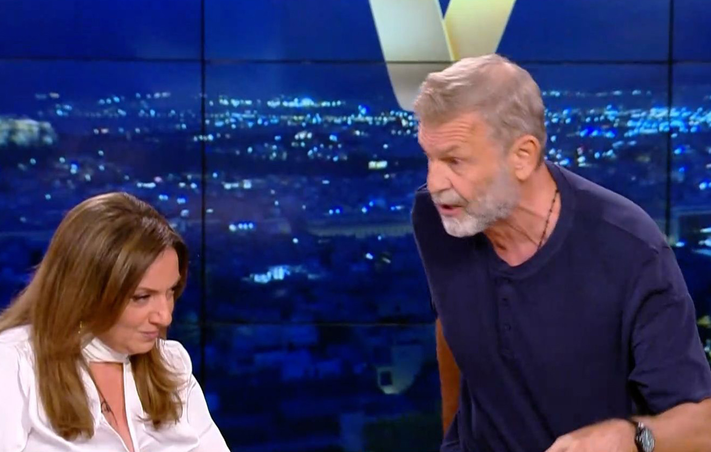 Η Μουτίδου αποκάλεσε ψεύτη τον Γκλέτσο και εκείνος αποχώρησε από την εκπομπή «Real View» &#8211; Το μήνυμα της ηθοποιού μετά το περιστατικό