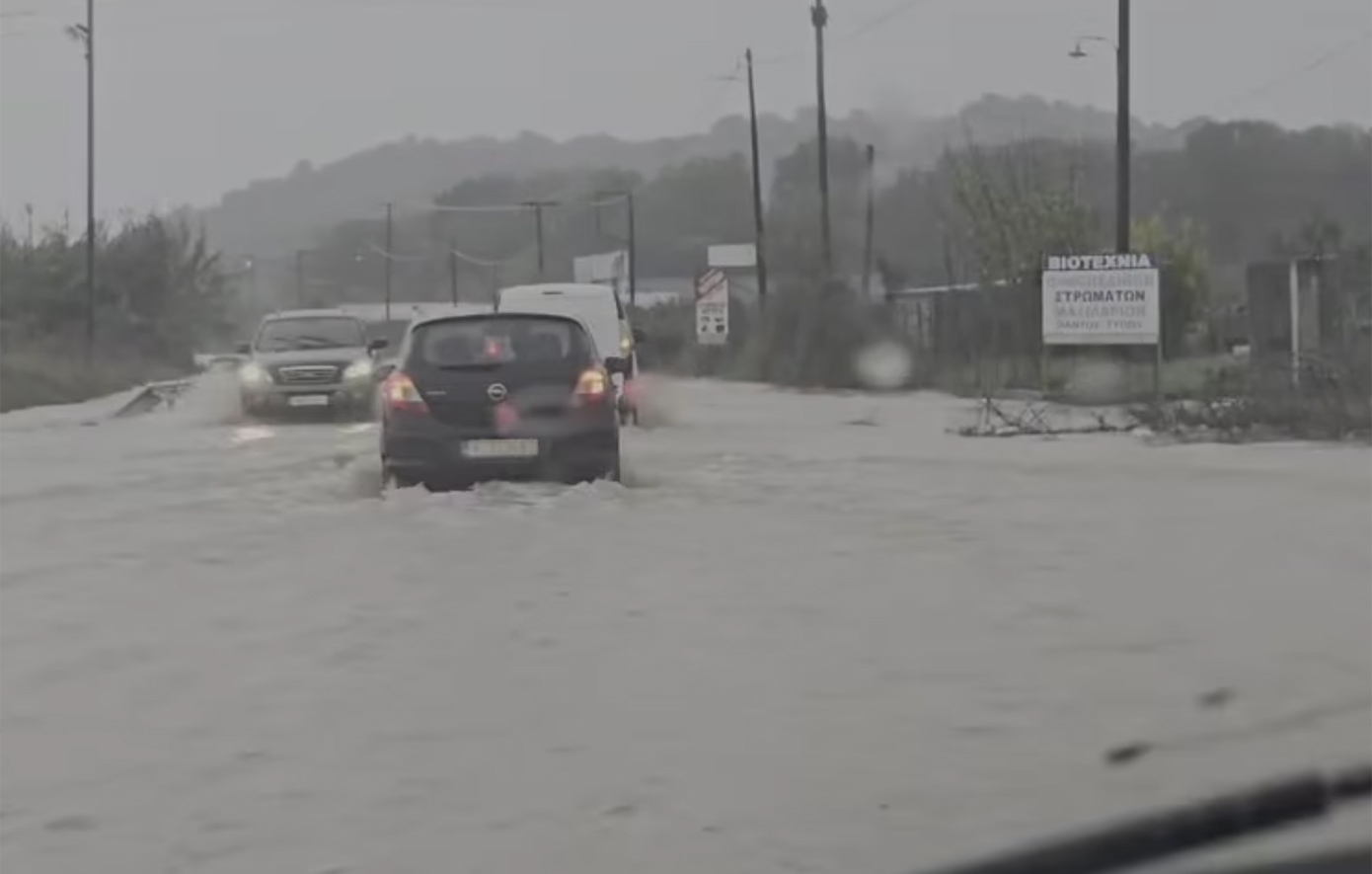 Η κακοκαιρία σαρώνει τη Δυτική Ελλάδα: Πλημμύρες σε Ηγουμενίτσα και Ιωάννινα &#8211; Δείτε βίντεο