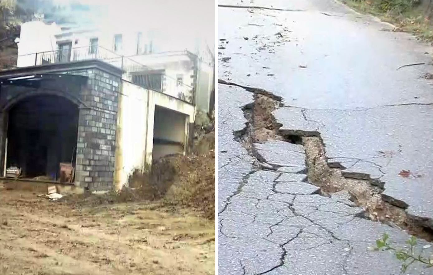 Κατέρρευσαν σπίτια στα Τζουμέρκα και άλλα δέκα κινδυνεύουν – Χωρίς νερό δύο χωριά