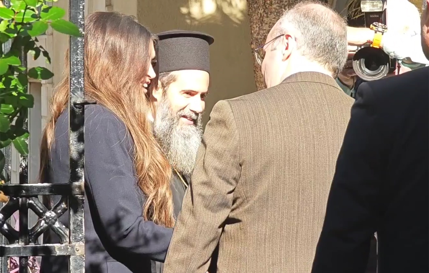 Η Κίμπερλι Γκίλφοϊλ στην Αρχιεπισκοπή Αθηνών για να συναντηθεί με τον Ιερώνυμο