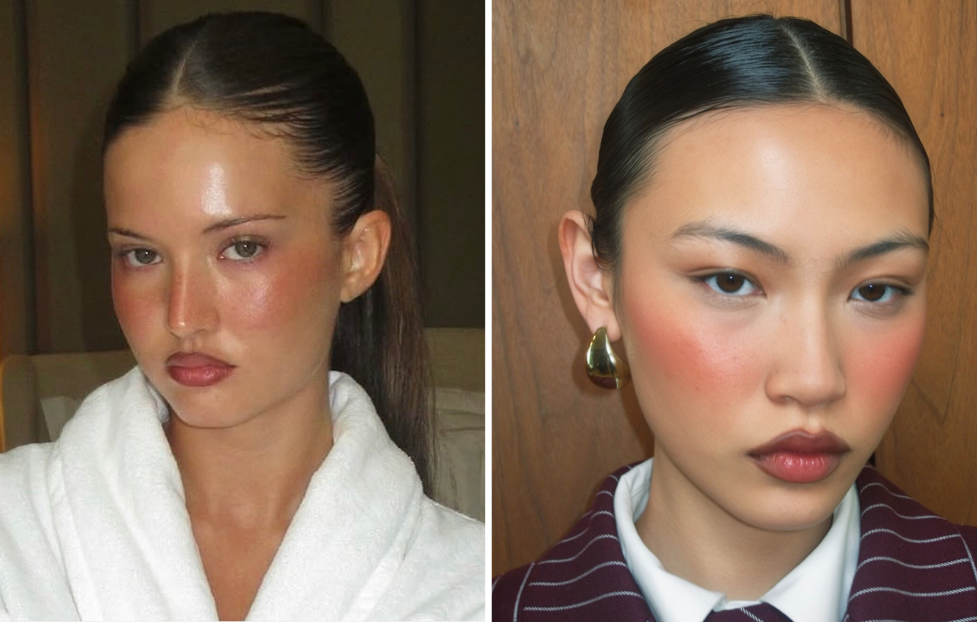 Το viral trend «Mistletoe Makeup» κάνει το χειμερινό μακιγιάζ πιο flirty από ποτέ