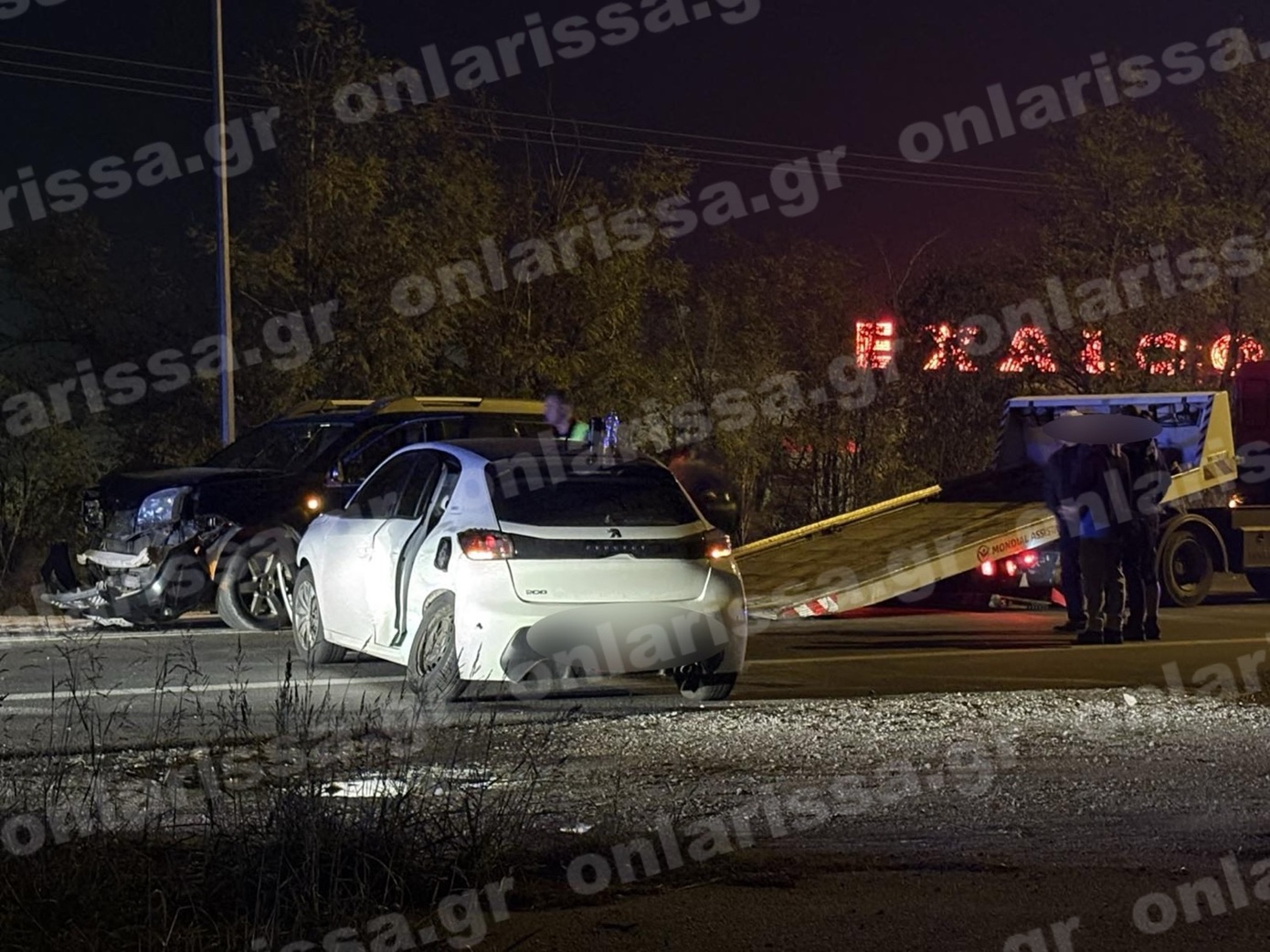Σφοδρό τροχαίο στη Λάρισα &#8211; Τέσσερις τραυματίες, οι δύο σε σοβαρή κατάσταση