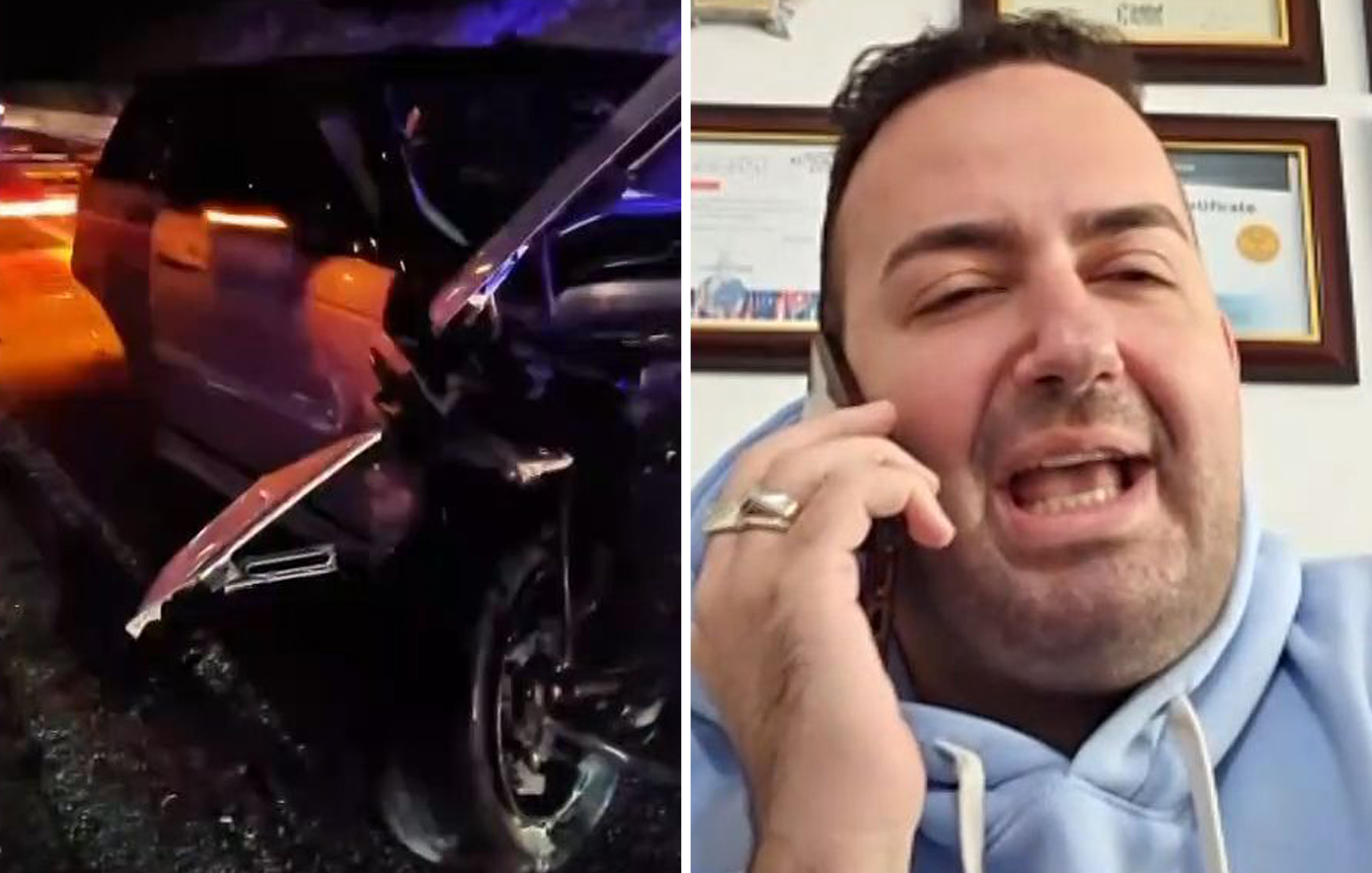 Τροχαίο για τον Μαυρίκιο Μαυρικίου &#8211; Καταστράφηκε ολοσχερώς το αυτοκίνητό του