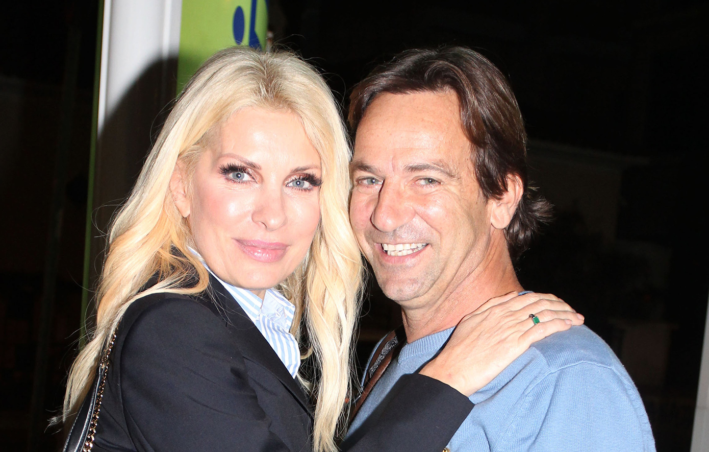 Ελένη Μενεγάκη: Η εμφάνιση &#8211; έκπληξη στον αγώνα του Τζόκοβιτς με τον Μάκη Παντζόπουλο και την Μαρίνα