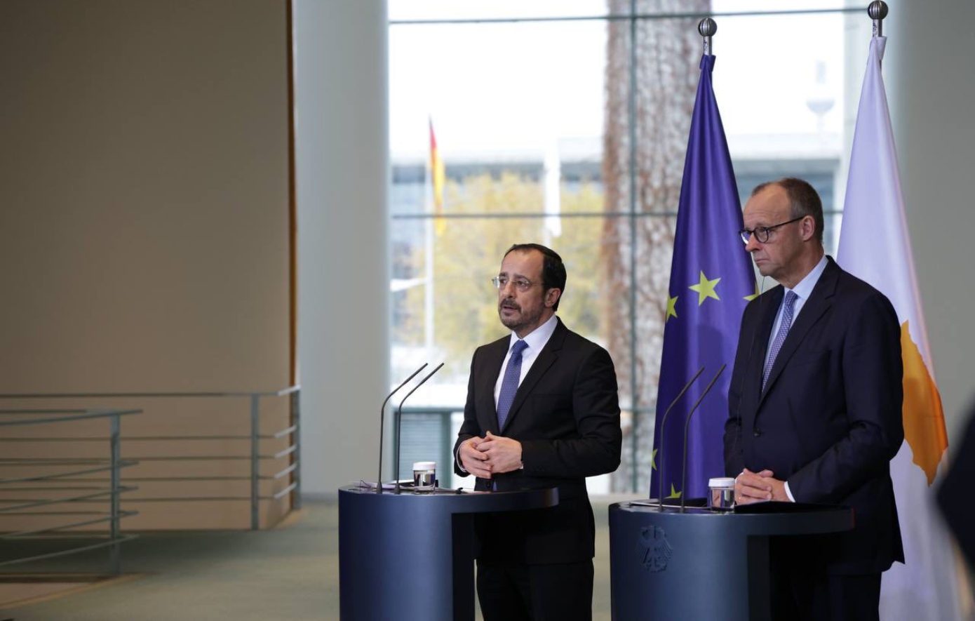 Συνάντηση Μερτς-Χριστοδουλίδη στο Βερολίνο &#8211; «Ναι» στην ευρωτουρκική προσέγγιση, αλλά με τήρηση των κριτηρίων της Κοπεγχάγης