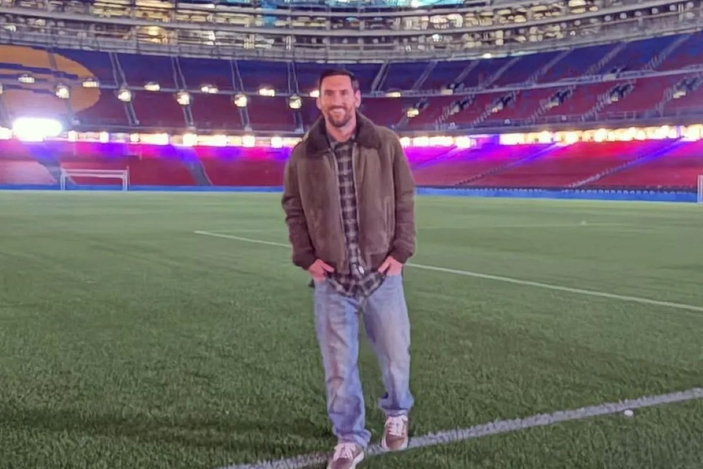 Ο Λέο Μέσι πάτησε στο νέο Καμπ Νόου: Ελπίζω να επιστρέψω και να σας αποχαιρετήσω, κάτι που δεν μπόρεσα ποτέ να κάνω