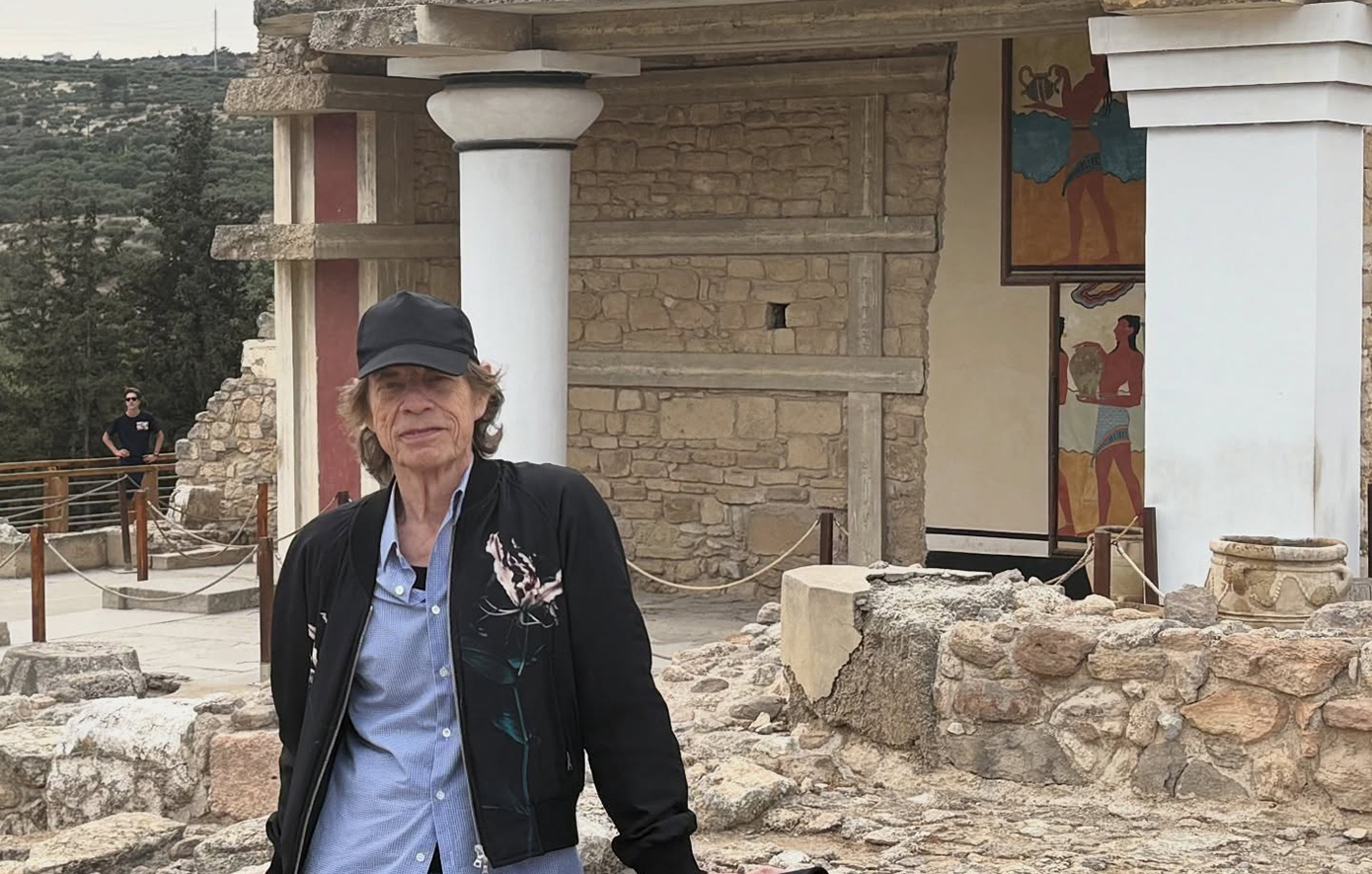 Οι φωτογραφίες του Μικ Τζάγκερ από την Κρήτη