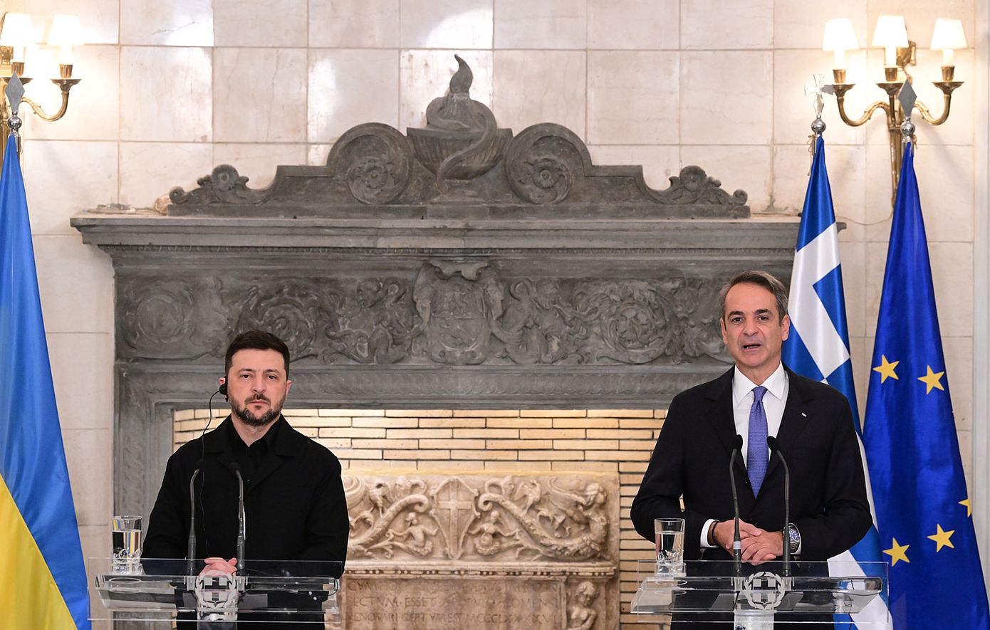 Μητσοτάκης: «Κόμβος η Ελλάδα για το αμερικανικό LNG &#8211; Ζελένσκι: «Ευχαριστώ την Ελλάδα και τον Τραμπ»