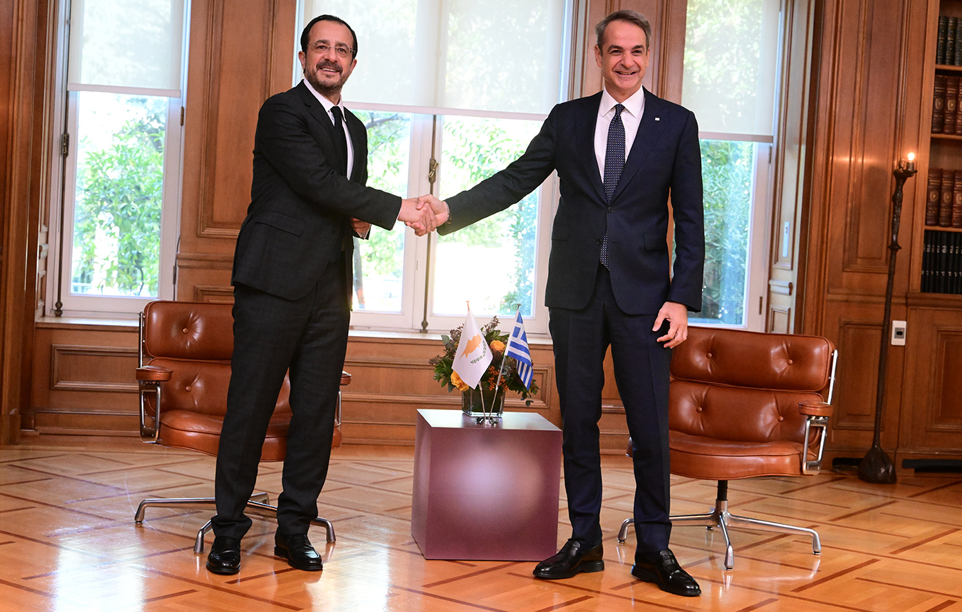 Δείτε live τις δηλώσεις Μητσοτάκη &#8211; Χριστοδουλίδη