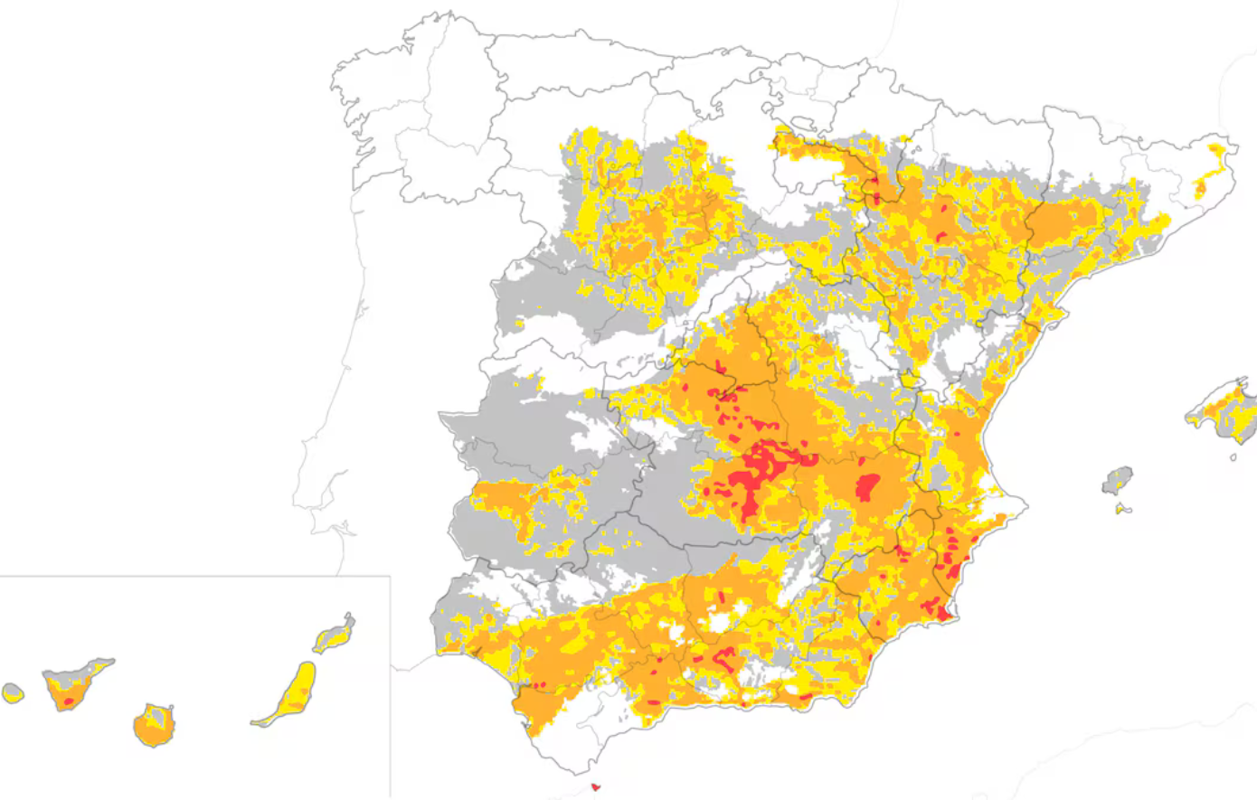 Σοκ στην Ισπανία από τις επιπτώσεις της κλιματικής κρίσης: Το 41% της χώρας κινδυνεύει με ερημοποίηση