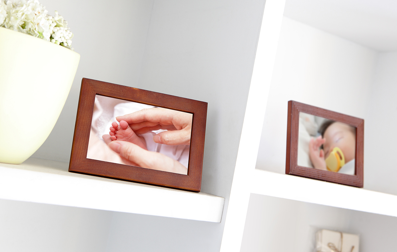 Οικογενειακή φωτογραφία στο υπνοδωμάτιο