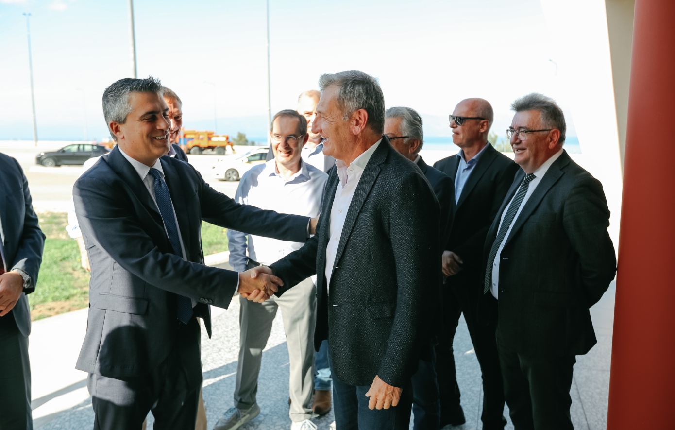 Ολυμπία Οδός: Πρωτοποριακός σταθμός εξυπηρέτησης βαρέων οχημάτων στην Αθηνών-Πατρών &#8211; Δήμας: Έργο που συμβάλλει στην ασφάλεια