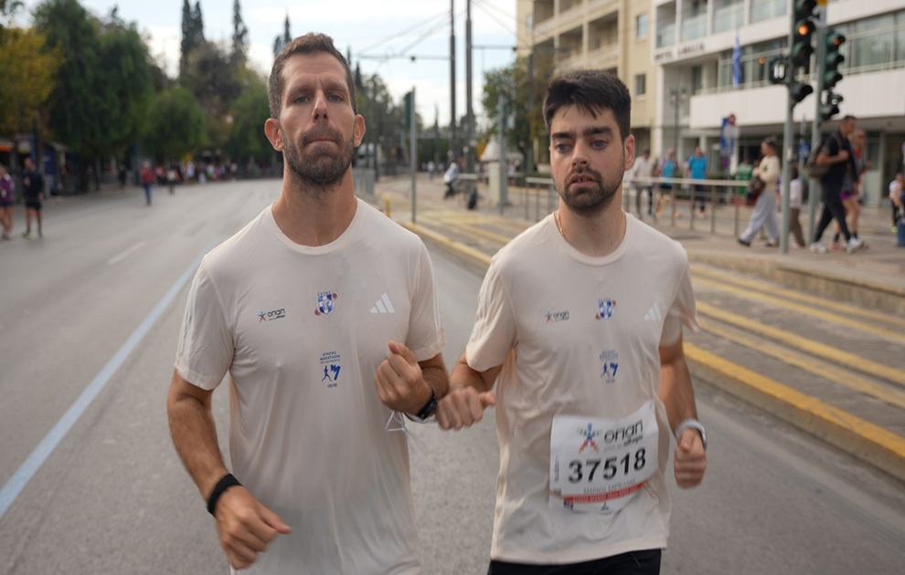 Το πιο δυνατό μήνυμα του Αυθεντικού Μαραθωνίου από τον Μάριο Σαρέλλα