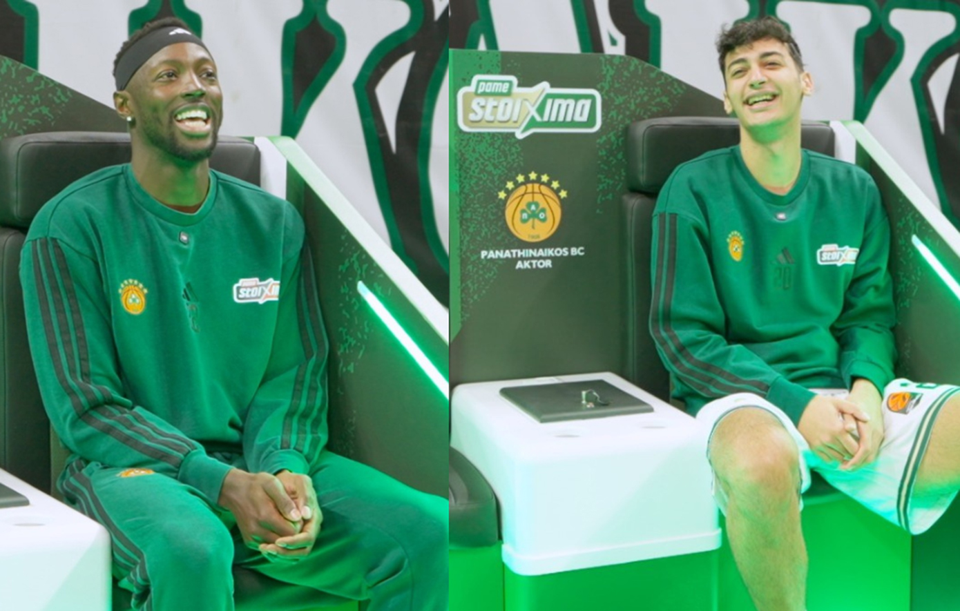 Απολαυστικοί Τζέριαν Γκραντ και Αλέξανδρος Σαμοντούροβ σε μιμήσεις συμπαικτών τους