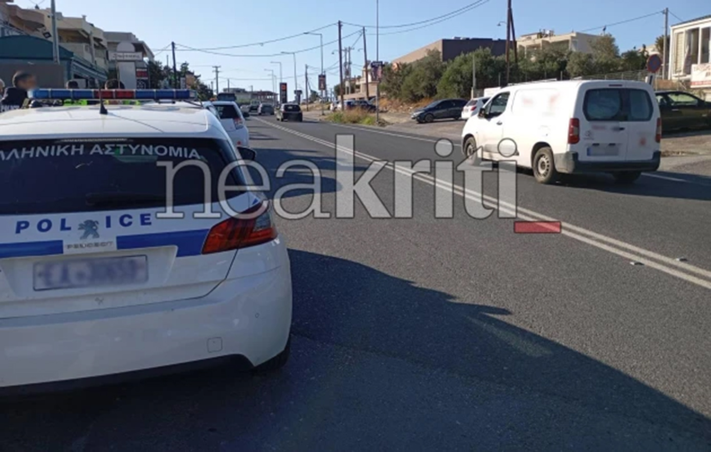 Σοβαρό τροχαίο στο Ηράκλειο Κρήτης: Όχημα χτύπησε γυναίκα και την εκσφενδόνισε στον αέρα &#8211; Δείτε το βίντεο