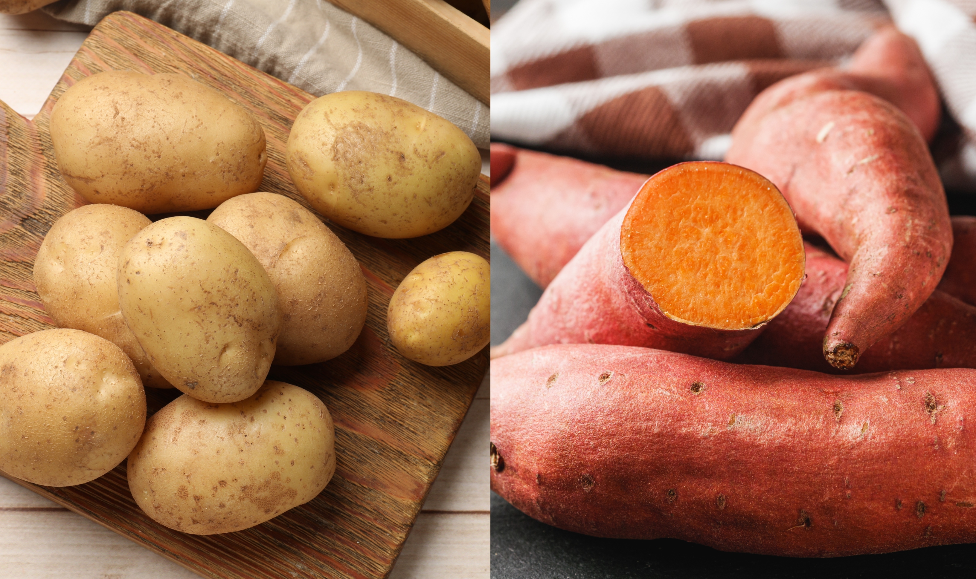 Γλυκοπατάτες ή πατάτες: Τι είναι πιο υγιεινό;