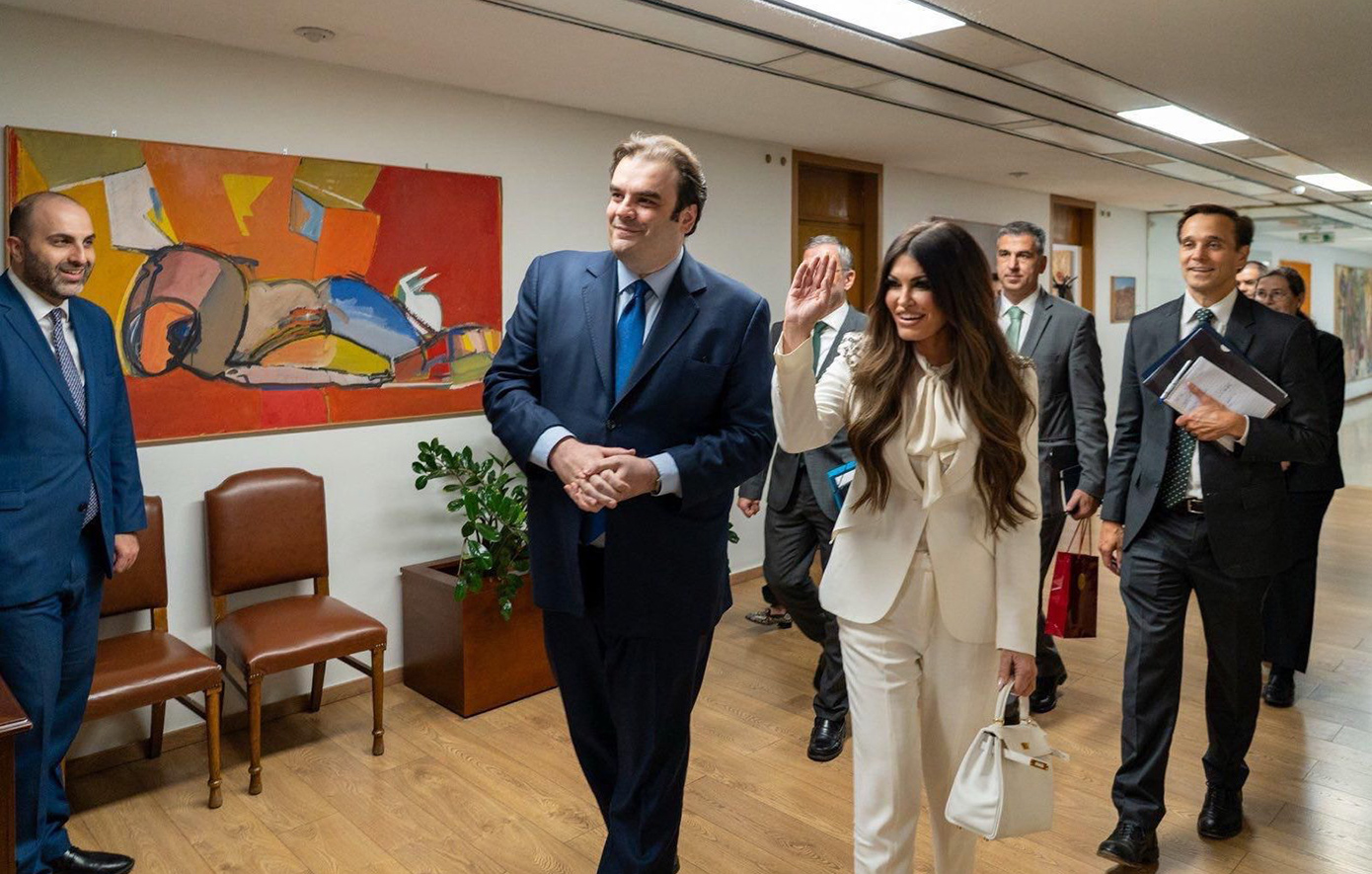 Συνάντηση Πιερρακάκη και Γκίλφοϊλ: «Τα επιτεύγματα της Ελλάδας στην οικονομία είναι πραγματικά αξιοσημείωτα»