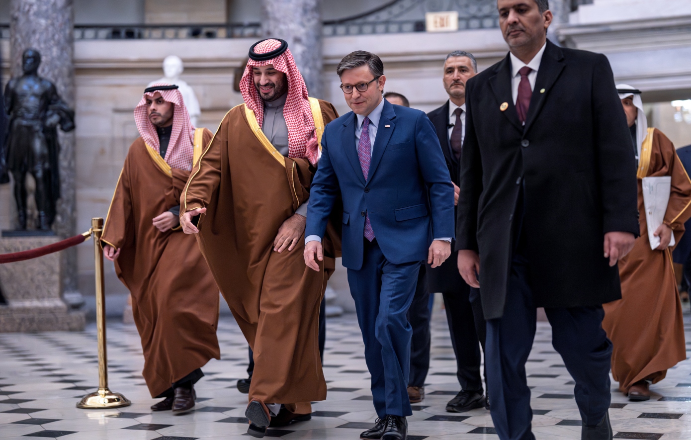 Στο Καπιτώλιο ο πρίγκιπας διάδοχος της Σαουδικής Αραβίας, Μοχάμεντ μπιν Σαλμάν &#8211; Ενεργειακές συμφωνίες ύψους 30 δισ. με τις ΗΠΑ