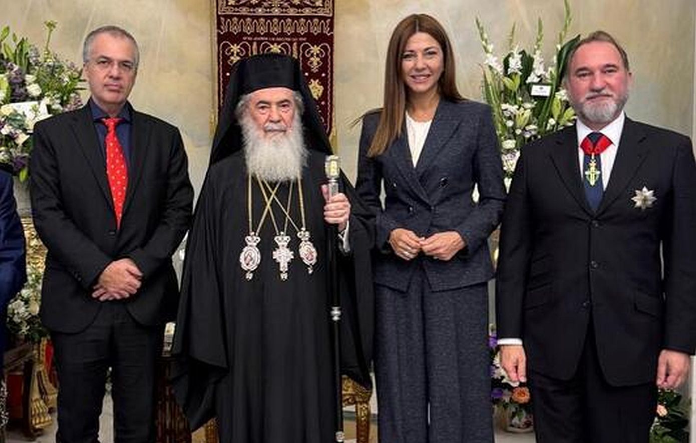 Ζαχαράκη από Πατριαρχείο Ιεροσολύμων: «Η Ελλάδα θα χρηματοδοτήσει την αναβάθμιση του Πανίερου Ναού της Αναστάσεως»