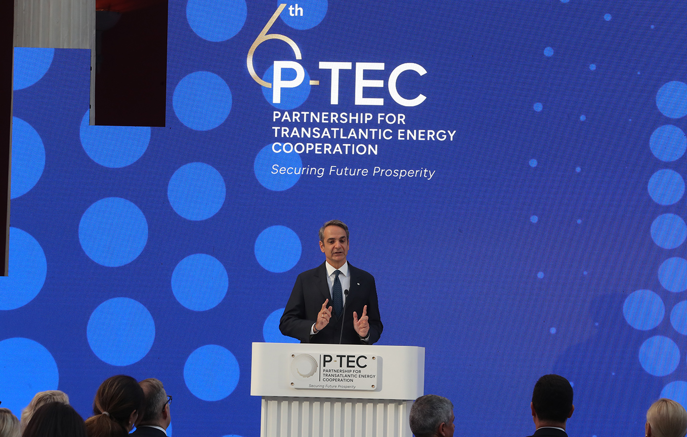 Live η ομιλία Μητσοτάκη στη συνεδρίαση της διακυβερνητικής διατλαντικής συνεργασίας για την ενέργεια