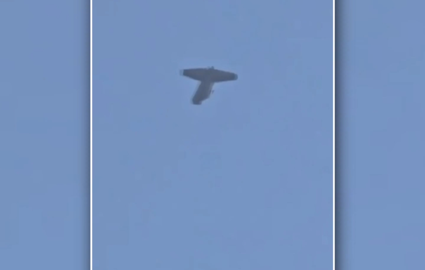 Νέα βίντεο καταγράφουν την πτώση της ουράς του τουρκικού C-130 που συνετρίβη στη Γεωργία