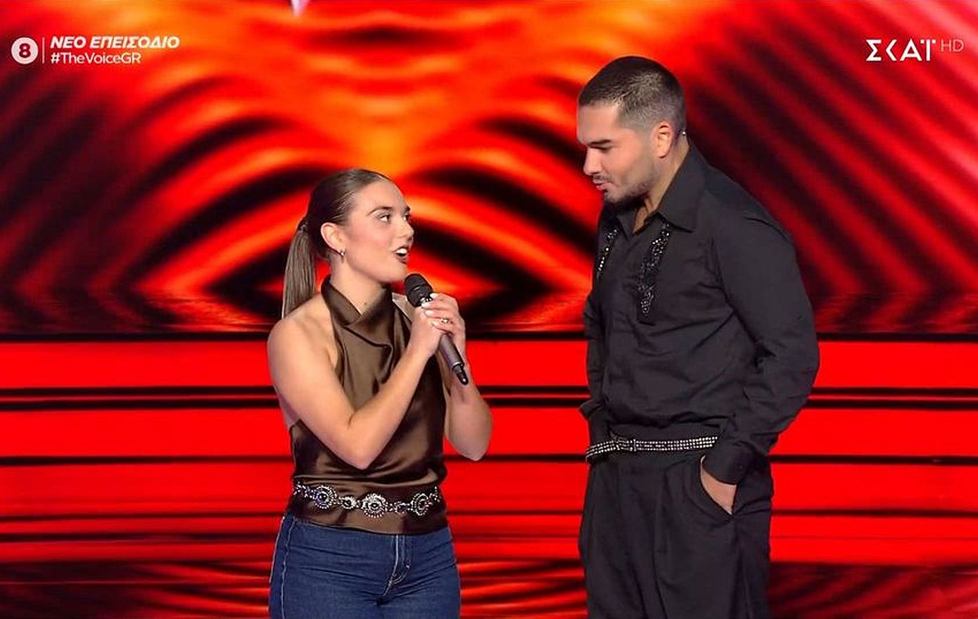 The Voice &#8211; Η Μαίρη αιφνιδίασε τον Χρήστο Μάστορα: «Είσαι πολύ ωραίος από κοντά»