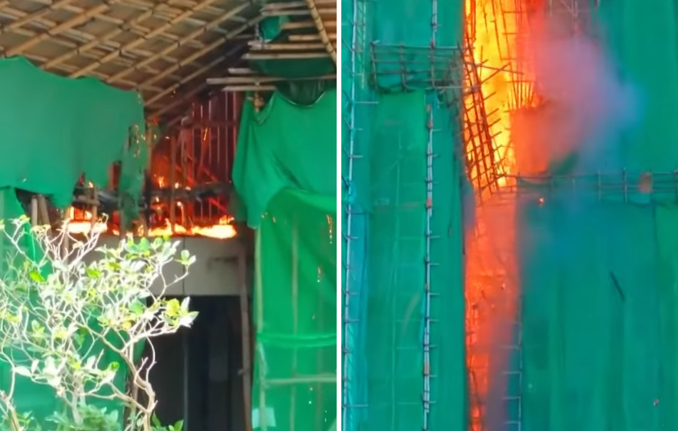 Με αστραπιαία ταχύτητα εξαπλώθηκε η φωτιά στους ουρανοξύστες στο Χονγκ Κονγκ &#8211; Τα επανειλημμένα παράπονα των κατοίκων