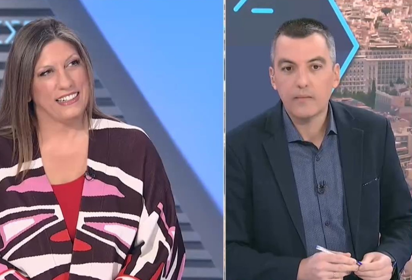 Μεγάλη ένταση στην ΕΡΤ με Κωνσταντοπούλου και Παπαχλιμίντζο: «Γιατί με ειρωνεύεστε;» &#8211; «Πού κολλάνε αυτά;»