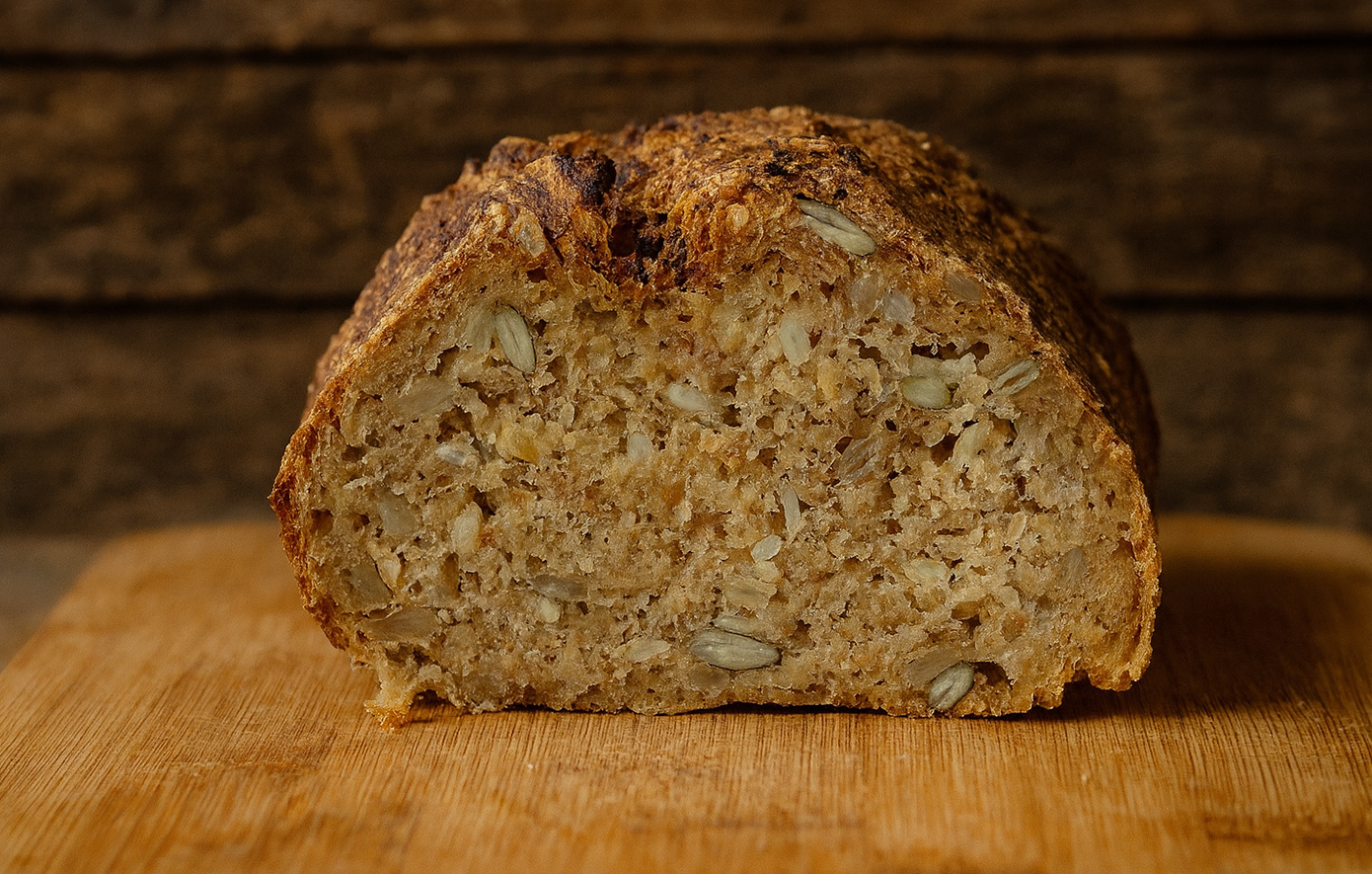 Πρωτεϊνικό ψωμί με cottage