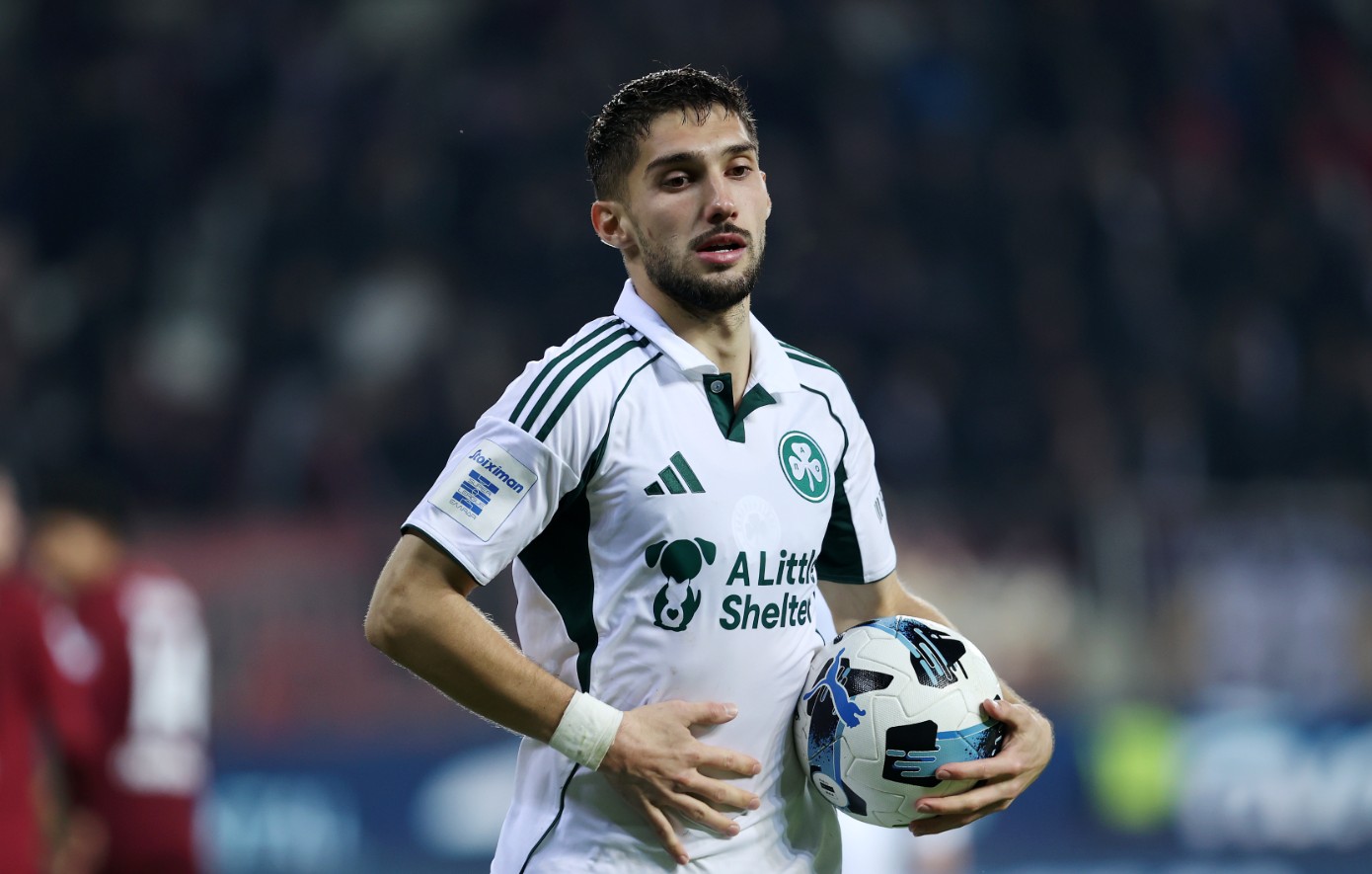 Παναθηναϊκός: Εκτός αποστολής ο Τσέριν για το ματς με τον Βόλο