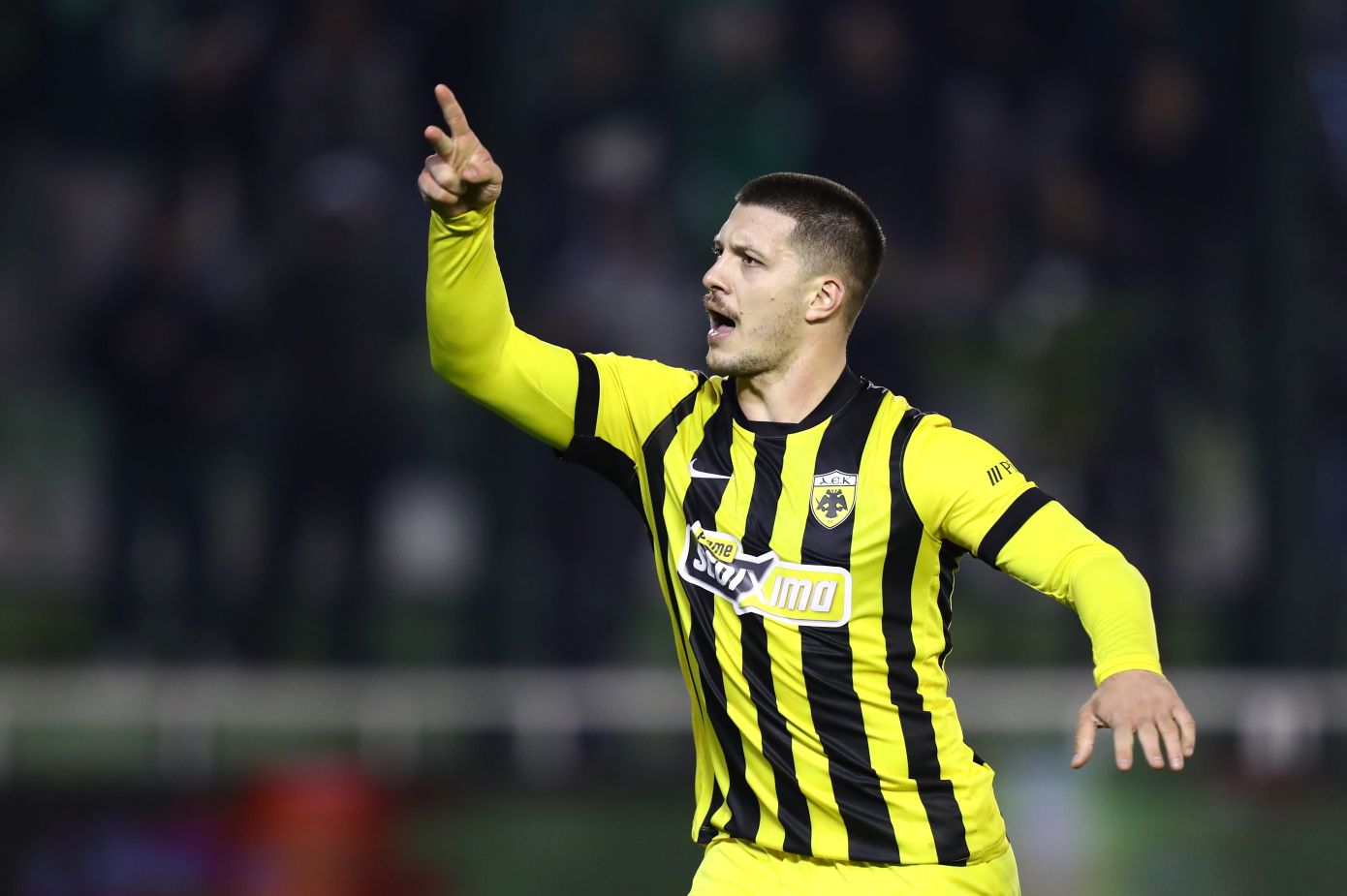 ΑΕΚ: Η δεύτερη πιο παραγωγική βραδιά στην καριέρα του Λούκα Γιόβιτς