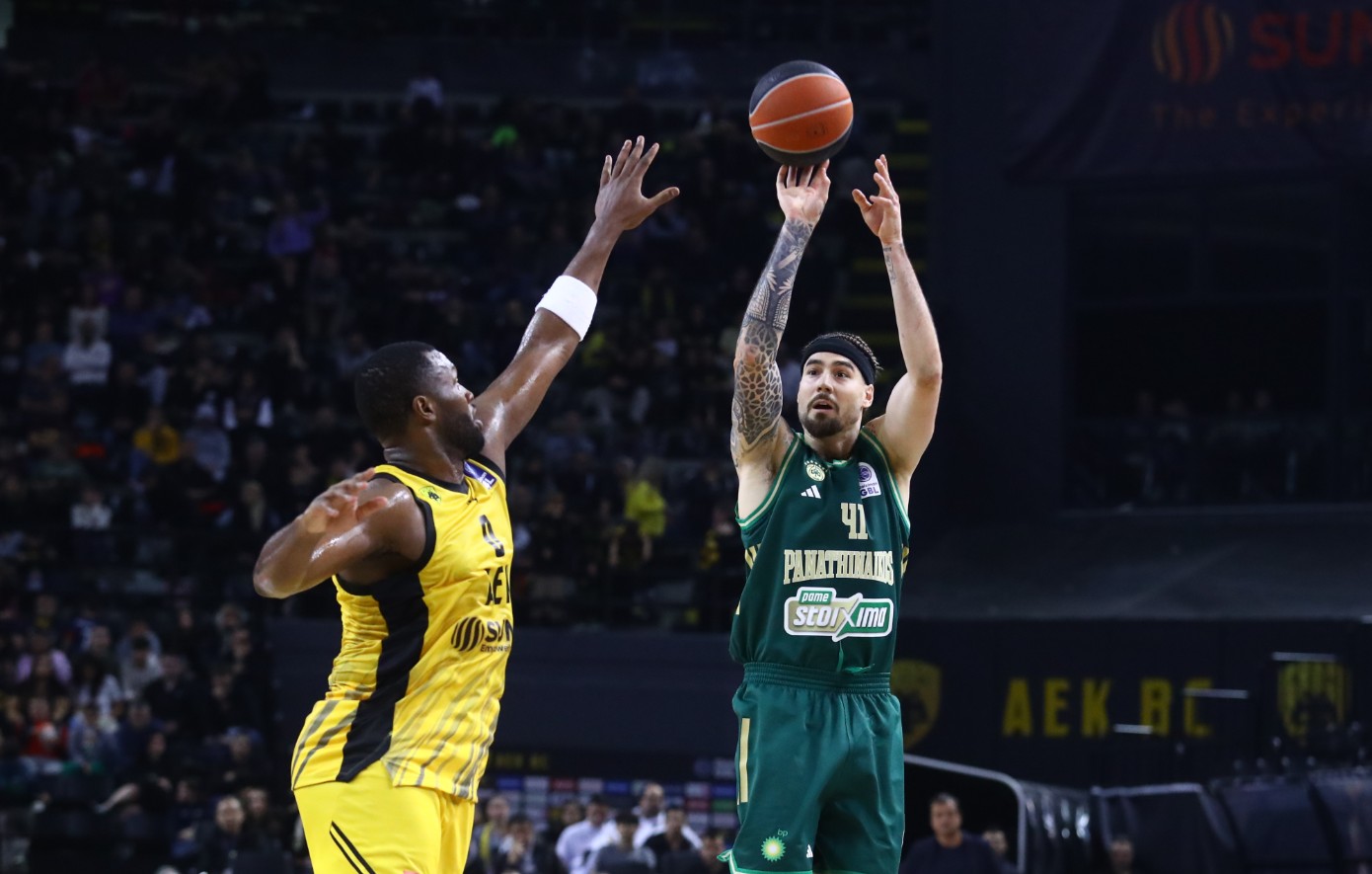 ΑΕΚ &#8211; Παναθηναϊκός 63-101: Ξέσπασε και την ισοπέδωσε