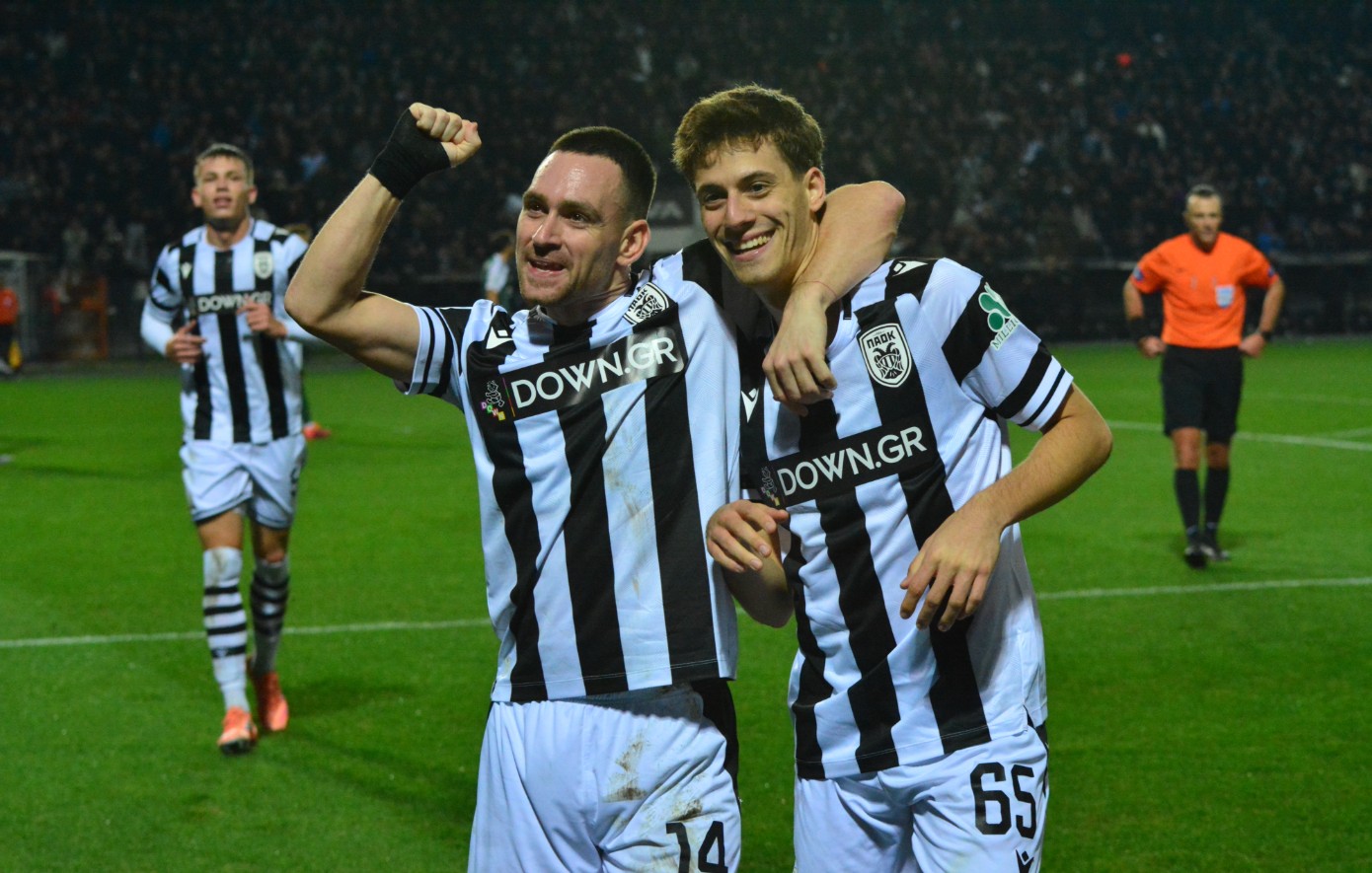ΠΑΟΚ &#8211; Παναθηναϊκός 2-0: Τον πάτησε με Κωνσταντέλια και Μύθου