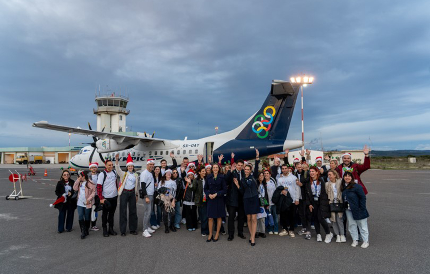 «AEGEAN Santa Crew»: Εθελοντές-εργαζόμενοι της AEGEAN έφεραν τα Χριστούγεννα στα σχολεία απομακρυσμένων περιοχών της Ελλάδας