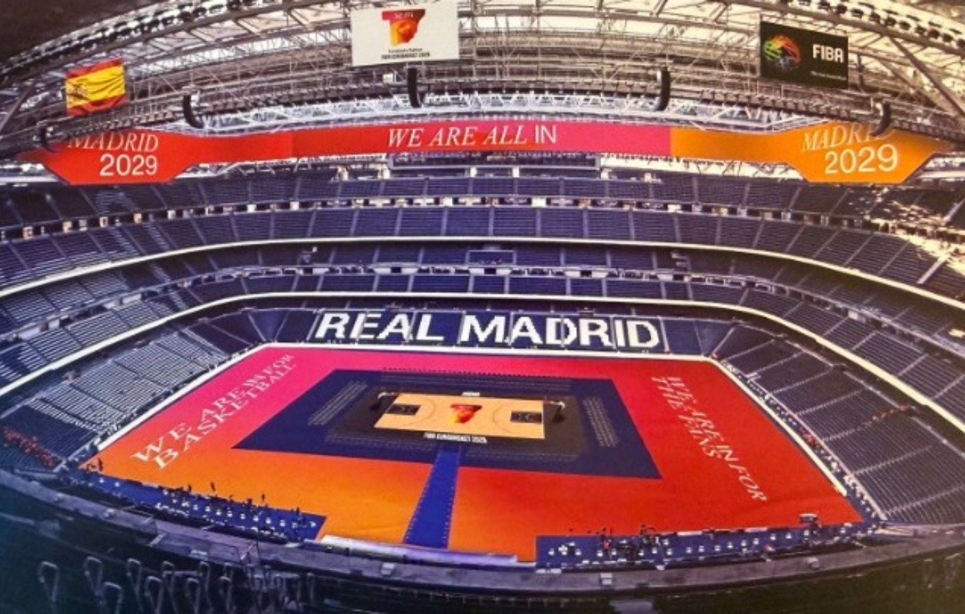 Eurobasket 2029: Στο Μπερναμπέου το εναρκτήριο παιχνίδι &#8211; «Το μπάσκετ θα μπει σε άλλη διάσταση»