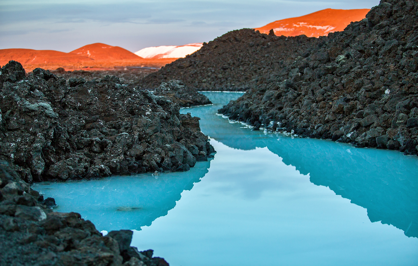 Μπλε Λίμνη Ισλανδία