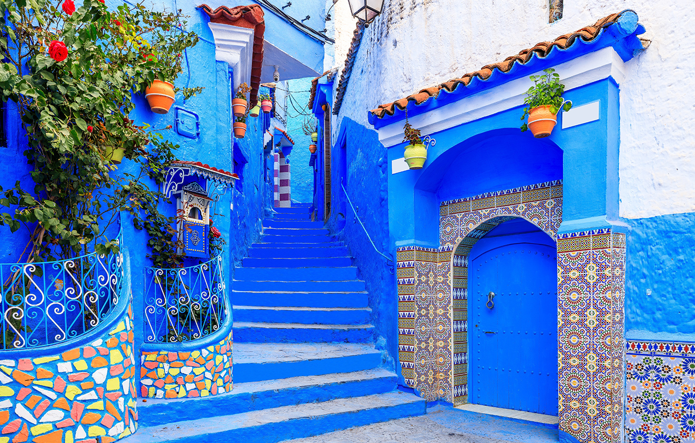 Το χωριό στο Μαρόκο που είναι βουτηγμένο στο μπλε