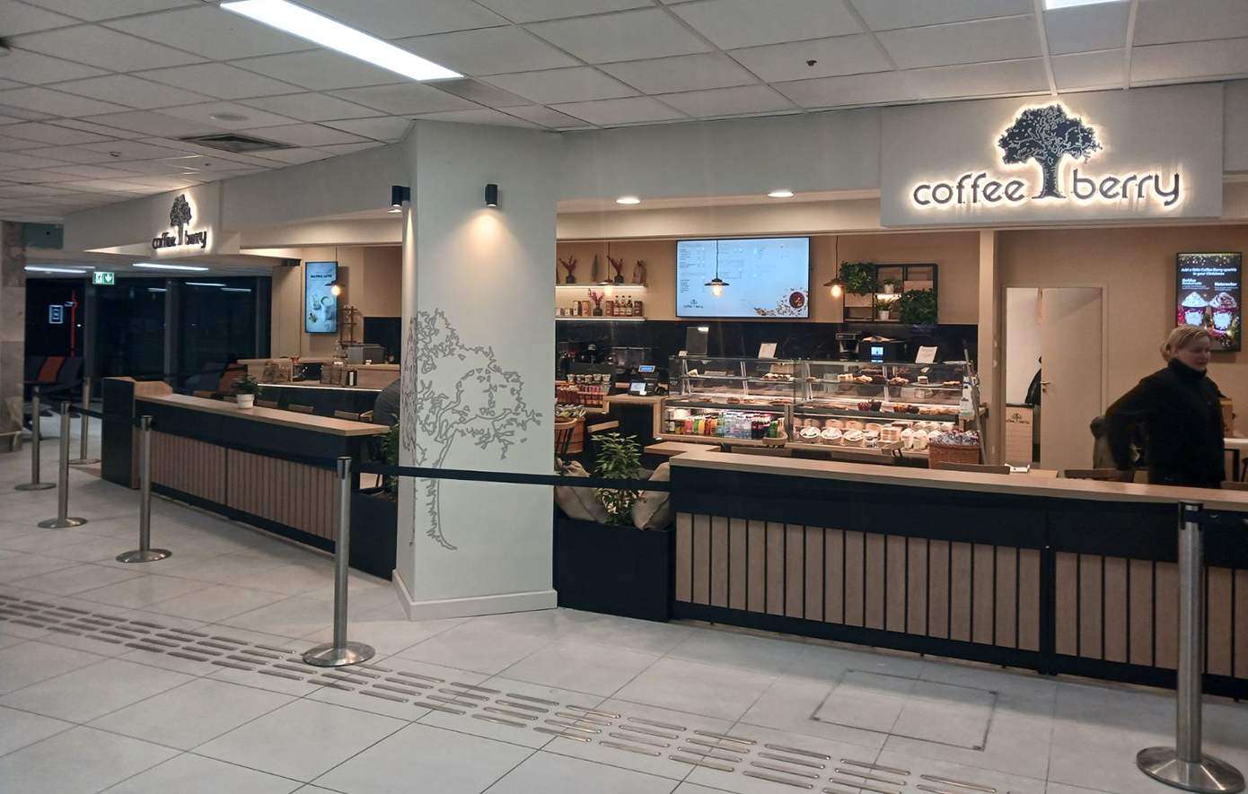 Η Coffee Berry εγκαινίασε το νέο της κατάστημα στο Αεροδρόμιο της Βουδαπέστης