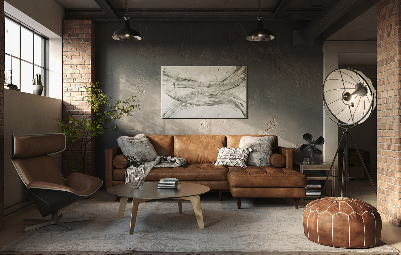 βιομηχανικό σαλόνι