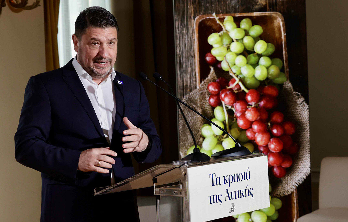 Νίκος Χαρδαλιάς: «Ο αττικός αμπελώνας είναι κρίκος της ταυτότητάς μας» Νίκος Χαρδαλιάς: «Ο αττικός αμπελώνας είναι κρίκος της ταυτότητάς μας»